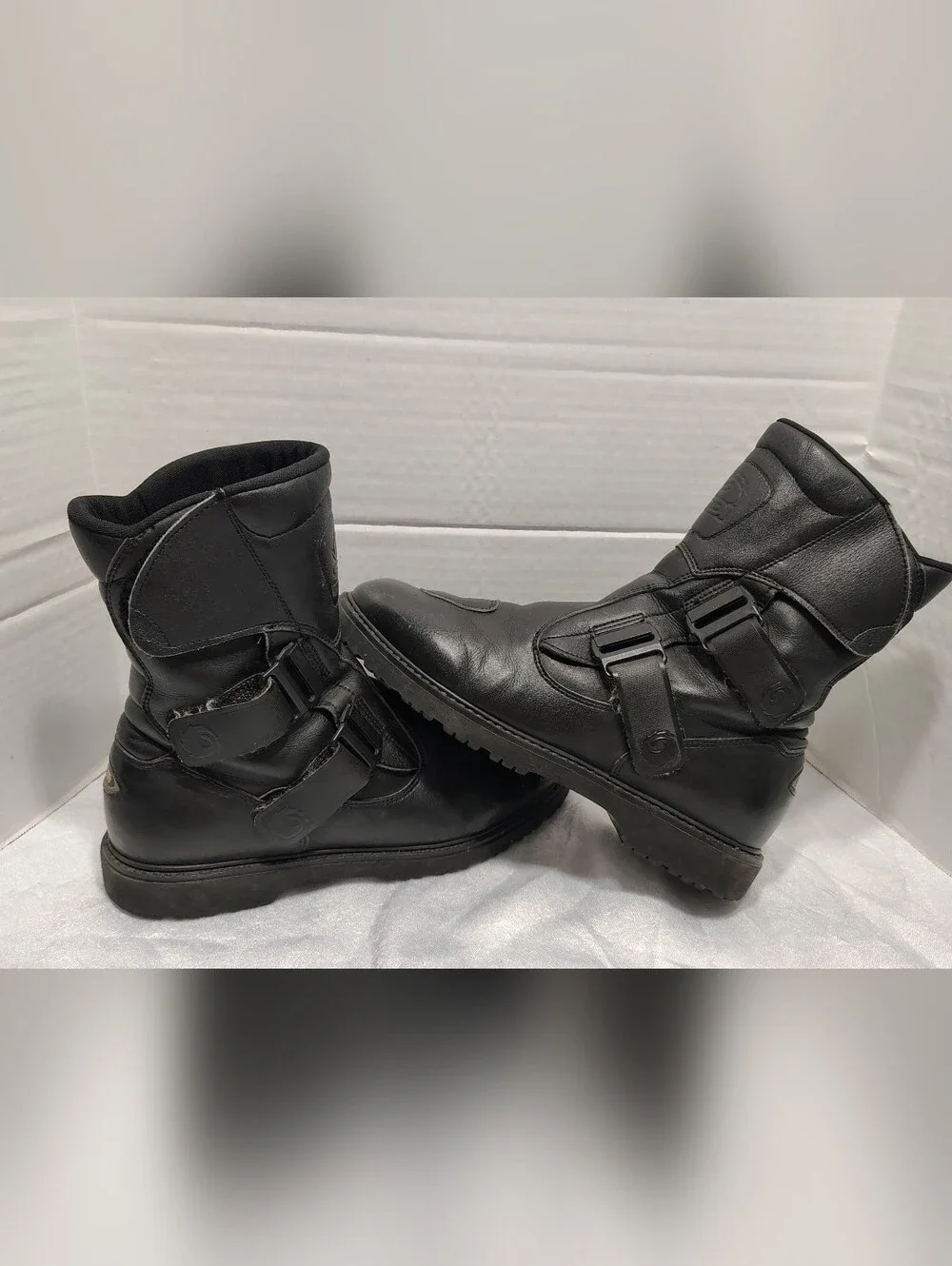 Sidi Scramble Motorcycle Riding Boots X Men's # 9.5 US Leather Made